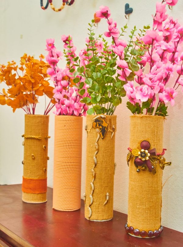 Vase Fleurs d’Afrique